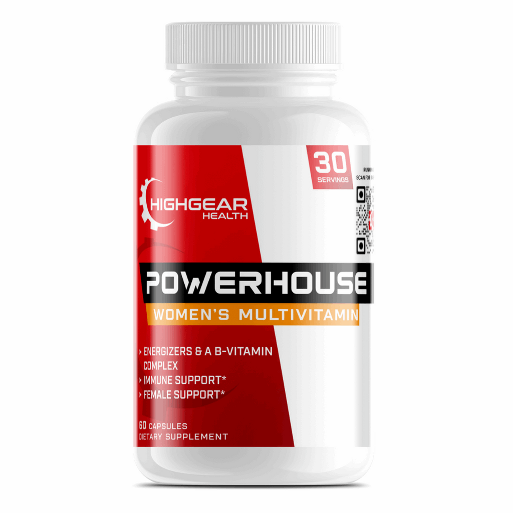 Powerhouse - Ultra Daily Multivitamin for Women, B Vitamins, Immune support, female support, complete nutrition, best women's multivitamin