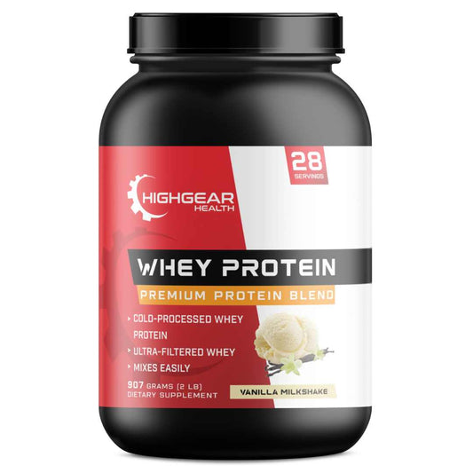 Whey Protein (Vanilla Milkshake) Whey Protein, Whey Isolate, Digestive Enzymes