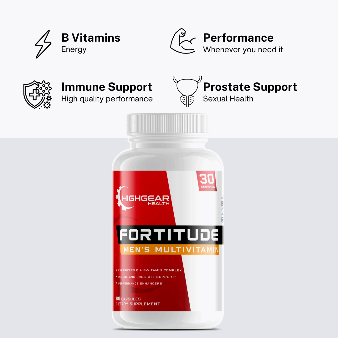 FORTITUDE-All of your basic Male Health needs covered in ONE product